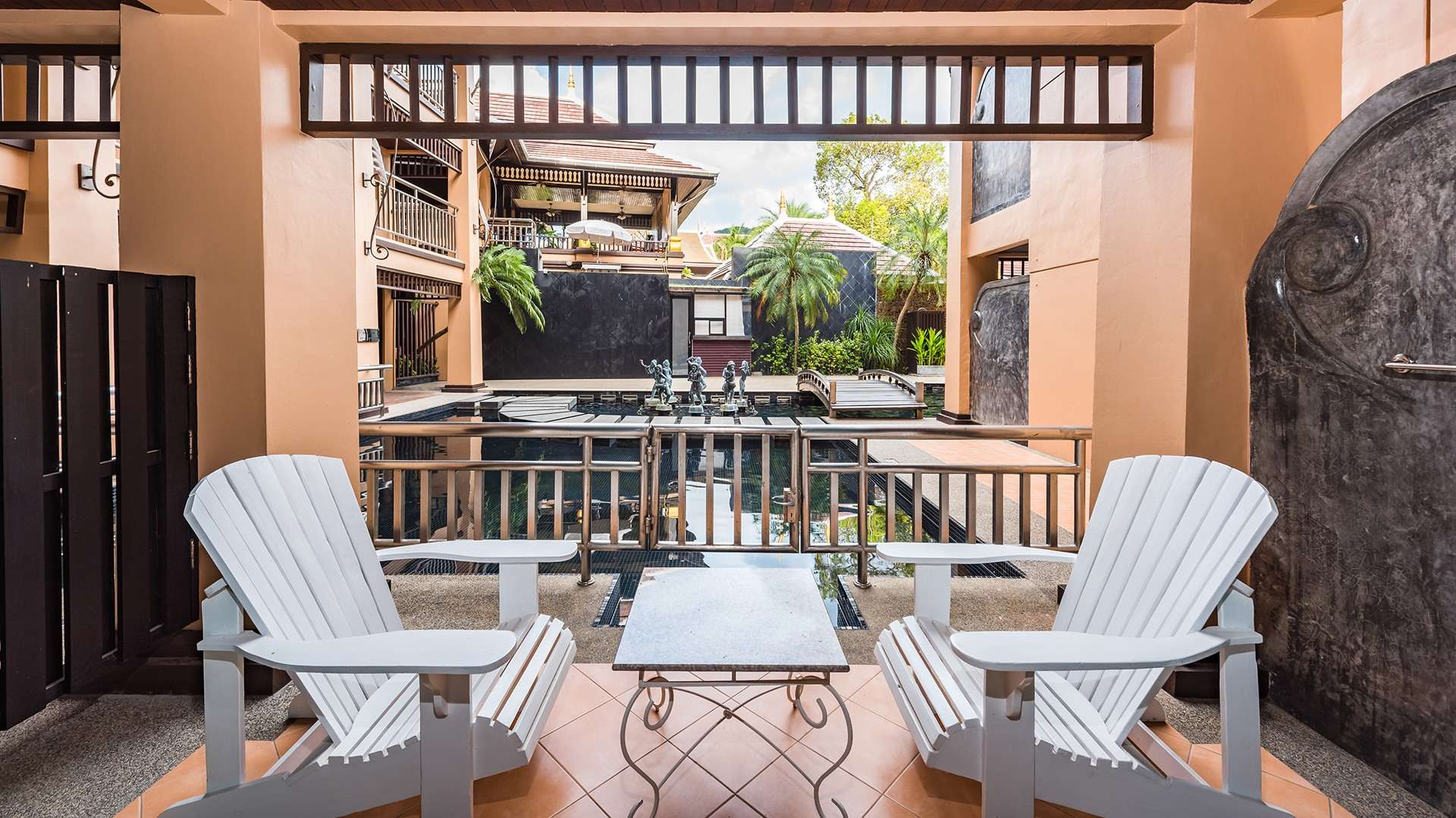 Доступ к бассейну - Пляж Принцессы Камалы